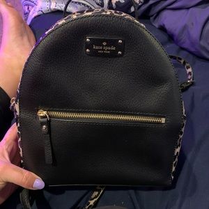Kate Spade Leopard Print Sami Backpack